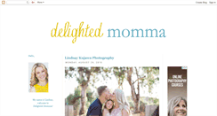 Desktop Screenshot of delightedmomma.com